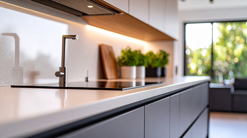 Na hora de definir a bancada da cozinha, Diohn do Prado mostra quais pedras fazem mais sentido para o seu projeto e rotina.